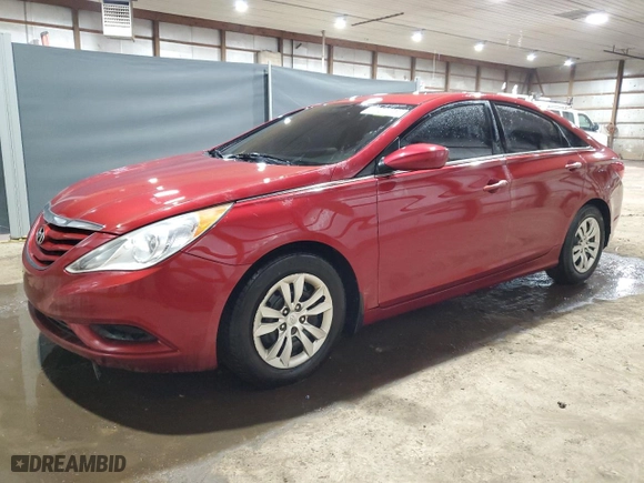 2012 Hyundai Sonata GLS PZEV with VIN 5NPEB4AC5CH502199, listed as a Copart auction lot 50040855 with 181,825 mi miles and Clean Title. Bid and sale history available at carsss.com. Image 1.