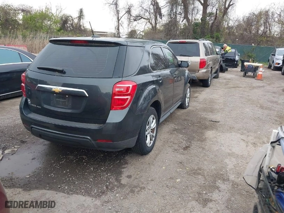 2017 Chevrolet Equinox LS with VIN 2GNFLEEK8H6151610, listed as a IAAI auction lot 42016105 with 155,428 mi miles. Bid and sale history available at carsss.com. Image 4.