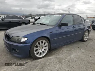 2004 BMW 3 Series 325xi with VIN WBAEU33444PM59813, listed as a Copart auction lot 53677725 with 169,780 mi miles and Salvage Title. Bid and sale history available at carsss.com. Image 1.