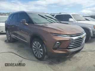 2023 Chevrolet Blazer Premier with VIN 3GNKBFR45PS122021, listed as a Copart auction lot 76521744 with Not provided miles and Non repairable. Bid and sale history available at DreamBid. Image 4.