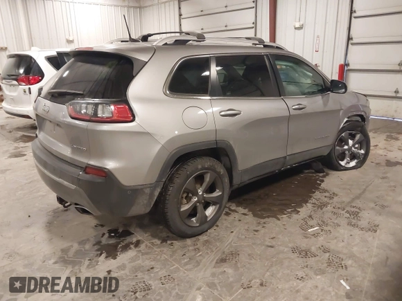 2019 Jeep Cherokee Limited with VIN 1C4PJMDN1KD179217, listed as a IAAI auction lot 41544631 with 90,045 mi miles. Bid and sale history available at carsss.com. Image 4.