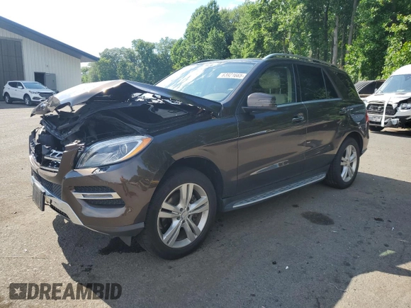 2013 Mercedes-Benz M 350 with VIN 4JGDA5HB6DA171851, listed as a Copart auction lot 63921665 with 138,502 mi miles and Salvage title. Bid and sale history available at DreamBid. Image 1.