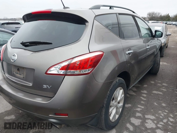 2011 Nissan Murano SL with VIN JN8AZ1MU6BW056073, listed as a IAAI auction lot 41515718 with 141,701 mi miles and . Bid and sale history available at DreamBid. Image 4.
