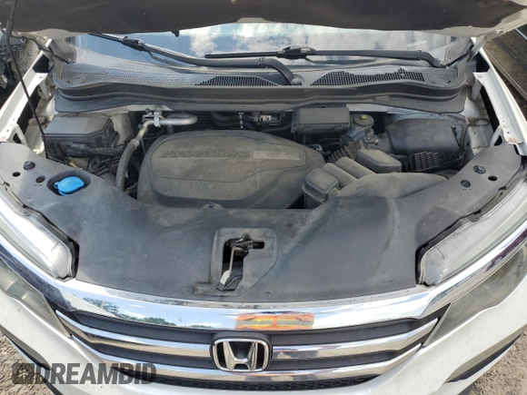 2016 Honda Pilot EX with VIN 5FNYF5H32GB055753, listed as a Copart auction lot 41449945 with 163,264 mi miles and Salvage Title. Bid and sale history available at carsss.com. Image 12.