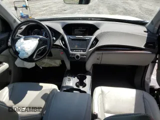 2017 Acura MDX w/Technology Pkg with VIN 5FRYD4H50HB017746, listed as a Copart auction lot 49270213 with 98,005 mi miles. Bid and sale history available at carsss.com. Image 8.