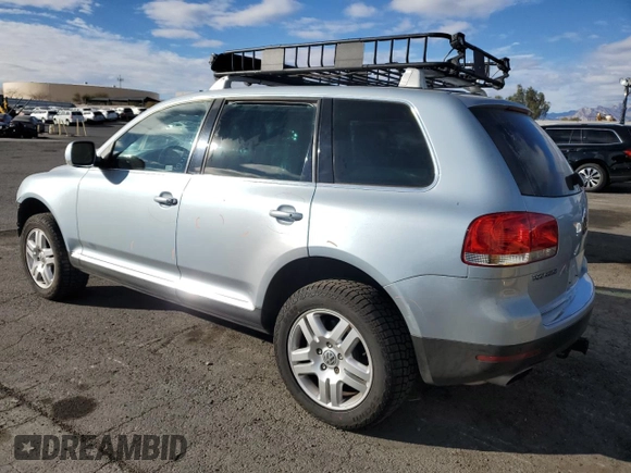 2004 Volkswagen Touareg with VIN WVGEM77LX4D071560, listed as a Copart auction lot 41630995 with 168,906 mi miles and Salvage title. Bid and sale history available at DreamBid. Image 2.