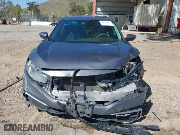 2019 Honda Civic Sedan LX with VIN 19XFC2F67KE204183, listed as a IAAI auction lot 41654678 with 107,306 mi miles. Bid and sale history available at carsss.com. Image 13.
