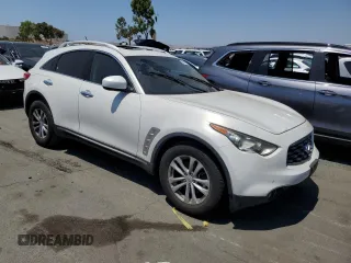 2011 Infiniti FX with VIN JN8AS1MU4BM110177, listed as a Copart auction lot 62945314 with 105,820 mi miles and Salvage Title. Bid and sale history available at DreamBid. Image 4.