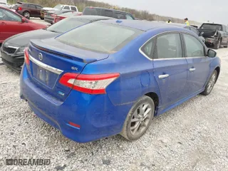 2014 Nissan Sentra SV with VIN 3N1AB7AP5EY307098, listed as a IAAI auction lot 42014996 with 184,716 mi miles. Bid and sale history available at carsss.com. Image 4.