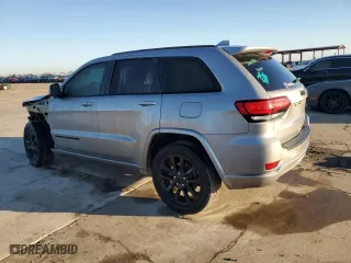2021 Jeep Grand Cherokee Laredo X with VIN 1C4RJEAG0MC595613, listed as a Copart auction lot 84604214 with 51,971 mi miles and Salvage Title. Bid and sale history available at carsss.com. Image 2.
