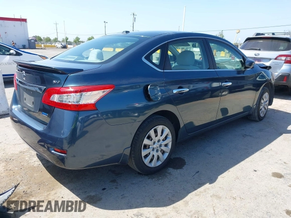 2014 Nissan Sentra S with VIN 3N1AB7AP9EY314703, listed as a IAAI auction lot 42109792 with 57,332 mi miles and . Bid and sale history available at DreamBid. Image 4.