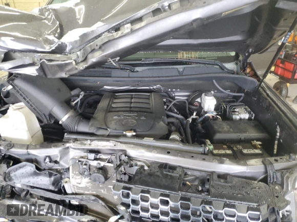 2021 Toyota Tundra Platinum with VIN 5TFAY5F17MX960813, listed as a Copart auction lot 56544055 with 99,592 mi miles and Salvage title. Bid and sale history available at DreamBid. Image 11.