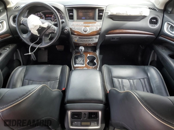 2019 Infiniti QX60 LUXE with VIN 5N1DL0MN8KC549442, listed as a Copart auction lot 49358395 with 65,283 mi miles and Salvage Title. Bid and sale history available at carsss.com. Image 8.