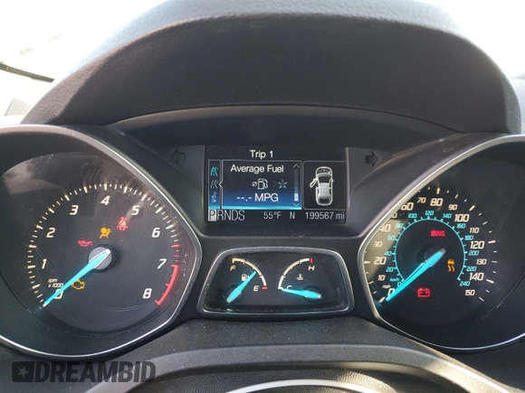 2013 Ford Escape SE with VIN 1FMCU0G94DUA29128, listed as a Copart auction lot 52251995 with 199,567 mi miles and Salvage Title. Bid and sale history available at carsss.com. Image 9.