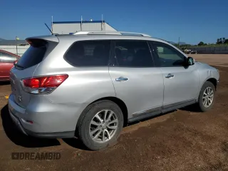 2013 Nissan Pathfinder SV with VIN 5N1AR2MM3DC641758, listed as a Copart auction lot 59859445 with 84,677 mi miles and Salvage title. Bid and sale history available at DreamBid. Image 3.