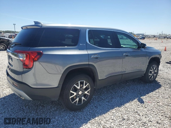2021 GMC Acadia SLE with VIN 1GKKNKLA2MZ166553, listed as a Copart auction lot 49886505 with 43,241 mi miles and Salvage Title. Bid and sale history available at DreamBid. Image 3.