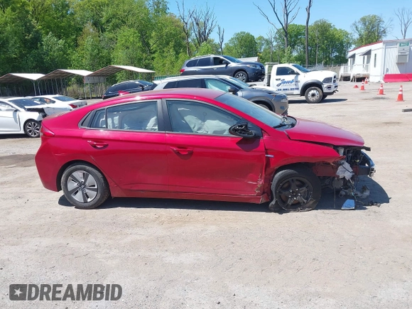 2019 Hyundai Ioniq Blue z VIN KMHC65LCXKU179508, wystawiony jako IAAI lot #42137390 z przebiegiem 118 820 mil mil oraz . Historia ofert i sprzedaży dostępna na DreamBid. Obrazek 13.