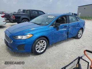 2020 Ford Fusion SE with VIN 3FA6P0HD5LR168627, listed as a Copart auction lot 50019085 with 36,537 mi miles and Salvage Title. Bid and sale history available at DreamBid. Image 1.