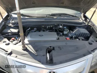 2011 Acura MDX with VIN 2HNYD2H2XBH549349, listed as a Copart auction lot 49233065 with 128,448 mi miles and Salvage Title. Bid and sale history available at carsss.com. Image 14.