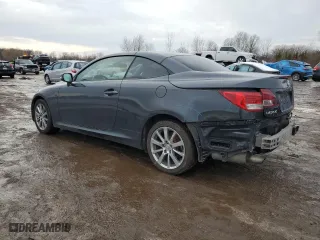 2010 Lexus IS 250C with VIN JTHFF2C21A2511402, listed as a Copart auction lot 85973874 with 150,678 mi miles and Salvage Title. Bid and sale history available at carsss.com. Image 2.