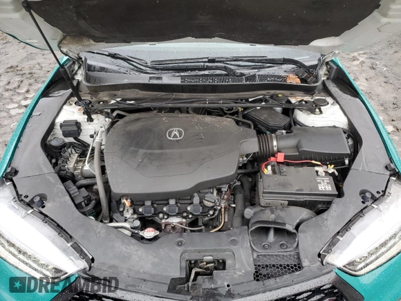2020 Acura TLX w/Technology Pkg with VIN 19UUB3F43LA004020, listed as a Copart auction lot 81593814 with 38,384 mi miles and Non Repairable. Bid and sale history available at carsss.com. Image 11.