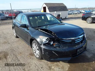 2012 Honda Accord EX z VIN 1HGCP2F79CA027397, wystawiony jako IAAI lot #41850430 z przebiegiem 91 387 mil mil oraz . Historia ofert i sprzedaży dostępna na DreamBid. Obrazek 1.
