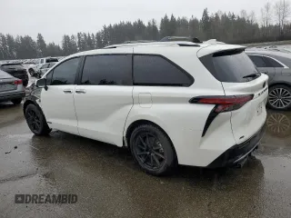 2021 Toyota Sienna Limited with VIN 5TDESKFC6MS026358, listed as a Copart auction lot 46102215 with 36,710 mi miles and Salvage Title. Bid and sale history available at DreamBid. Image 2.