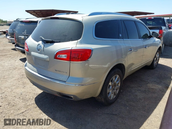 2014 Buick Enclave Premium with VIN 5GAKRCKD4EJ240591, listed as a IAAI auction lot 42129987 with 177,804 mi miles. Bid and sale history available at carsss.com. Image 4.