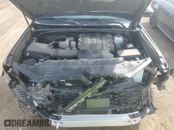 2023 Toyota 4Runner TRD Pro with VIN JTELU5JR5P6126630, listed as a Copart auction lot 49896445 with 33,257 mi miles and Salvage title. Bid and sale history available at DreamBid. Image 12.