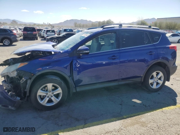 2014 Toyota RAV4 XLE with VIN 2T3WFREV9EW097297, listed as a Copart auction lot 51530445 with 108,835 mi miles and Salvage Title. Bid and sale history available at carsss.com. Image 1.