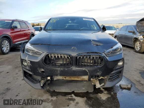 2018 BMW X2 sDrive28i with VIN WBXYJ3C30JEJ81762, listed as a Copart auction lot 37792413 with 24,683 mi miles. Bid and sale history available at carsss.com. Image 5.