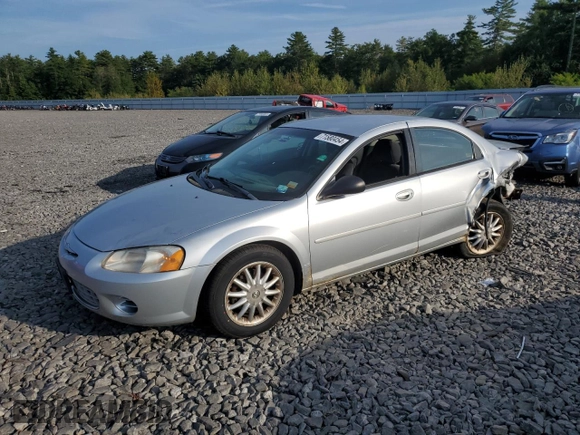 2002 Chrysler Sebring LX z VIN 1C3EL46X42N199749, wystawiony jako Copart lot #75268424 z przebiegiem 118 504 mil mil oraz Nie do naprawy • Non repairable. Historia ofert i sprzedaży dostępna na DreamBid. Obrazek 1.