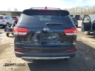 2018 Kia Sorento EX with VIN 5XYPHDA52JG418628, listed as a Copart auction lot 53713965 with 105,819 mi miles and Non repairable. Bid and sale history available at DreamBid. Image 6.