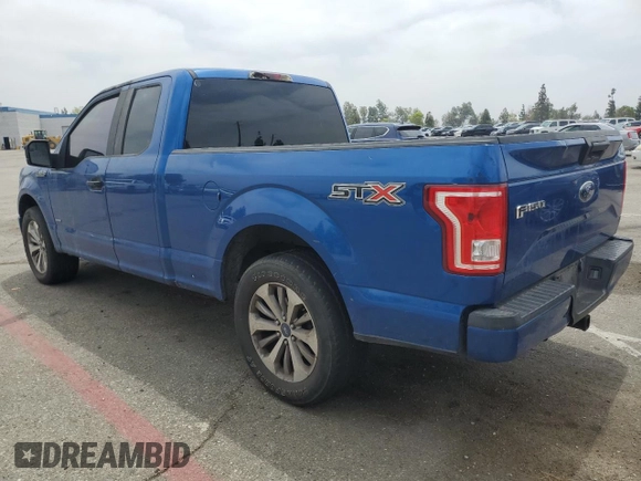2017 Ford F-150 XL with VIN 1FTEX1CP4HFA46794, listed as a Copart auction lot 59623205 with Not provided miles and Salvage title. Bid and sale history available at DreamBid. Image 2.