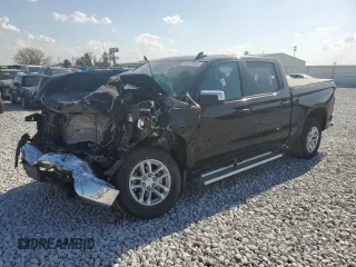 2023 Chevrolet Silverado 1500 LT z VIN 2GCUDDED5P1119427, wystawiony jako Copart lot #88107065 z przebiegiem Nie podano mil oraz Szkoda całkowita • Salvage title. Historia ofert i sprzedaży dostępna na DreamBid. Obrazek 1.