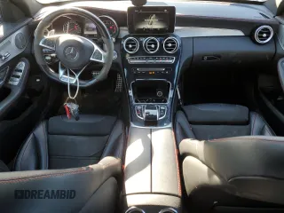 2017 Mercedes-Benz C 43 AMG with VIN 55SWF6EB6HU188251, listed as a Copart auction lot 47346215 with 102,565 mi miles and Salvage Title. Bid and sale history available at DreamBid. Image 8.