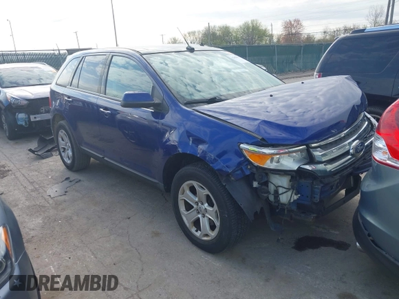 2013 Ford Edge SEL with VIN 2FMDK3JC3DBA32916, listed as a IAAI auction lot 42098179 with 146,093 mi miles. Bid and sale history available at carsss.com. Image 1.