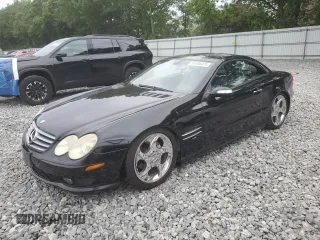 2005 Mercedes-Benz SL 500 with VIN WDBSK75F55F103653, listed as a Copart auction lot 61406075 with 109,939 mi miles and Clean title. Bid and sale history available at DreamBid. Image 1.