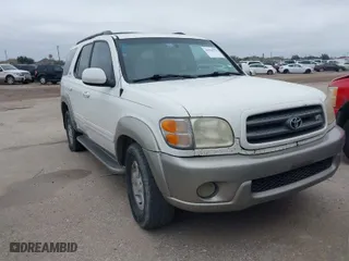2004 Toyota Sequoia SR5 with VIN 5TDZT34A44S234566, listed as a IAAI auction lot 41594779 with 249,820 mi miles. Bid and sale history available at carsss.com. Image 1.