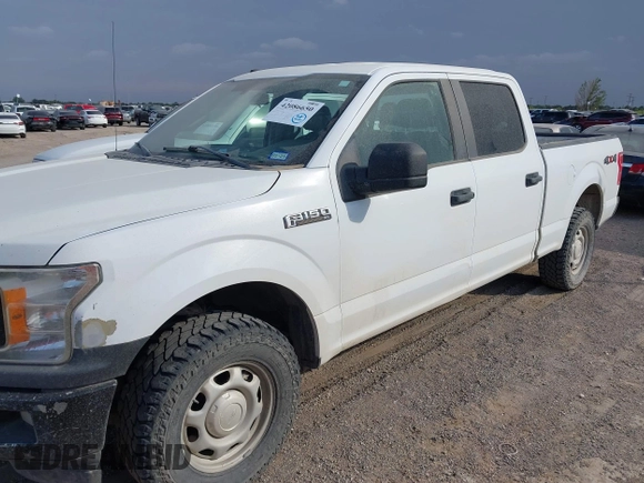 2019 Ford F-150 XL with VIN 1FTFW1E50KKC29711, listed as a IAAI auction lot 42086650 with 171,900 mi miles. Bid and sale history available at carsss.com. Image 16.