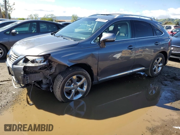 2013 Lexus RX 350 with VIN 2T2ZK1BAXDC115936, listed as a Copart auction lot 51532455 with 127,083 mi miles and Salvage Title. Bid and sale history available at DreamBid. Image 1.