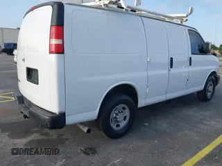 2013 Chevrolet Express Cargo with VIN 1GCWGFCG2D1144523, listed as a IAAI auction lot 41729515 with 282,755 mi miles and . Bid and sale history available at DreamBid. Image 4.