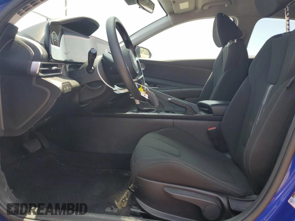 2024 Hyundai Elantra SEL with VIN KMHLM4DG1RU697941, listed as a Copart auction lot 53869435 with 13,915 mi miles and Salvage title. Bid and sale history available at DreamBid. Image 7.