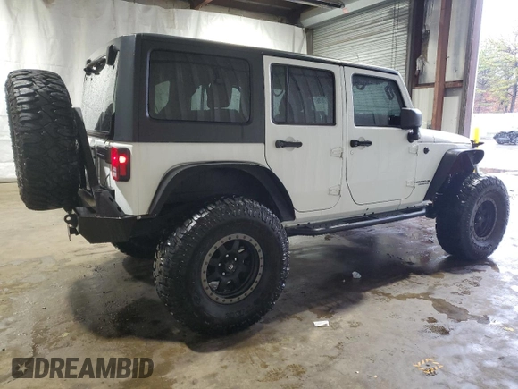 2014 Jeep Wrangler Unlimited Sport with VIN 1C4BJWDG4EL125251, listed as a Copart auction lot 51092675 with 76,867 mi miles and Clean Title. Bid and sale history available at carsss.com. Image 3.
