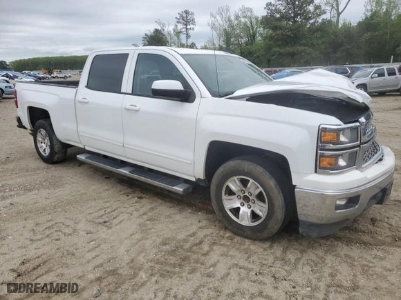 2015 Chevrolet Silverado 1500 LT with VIN 3GCPCREHXFG168953, listed as a Copart auction lot 45366565 with 127,120 mi miles and Salvage Title. Bid and sale history available at carsss.com. Image 4.