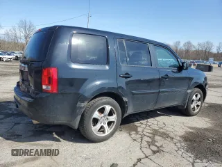 2014 Honda Pilot EX-L with VIN 5FNYF4H57EB002202, listed as a Copart auction lot 52979515 with 218,103 mi miles and Salvage Title. Bid and sale history available at carsss.com. Image 3.