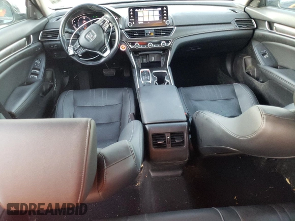 2020 Honda Accord EX-L with VIN 1HGCV2F52LA019775, listed as a Copart auction lot 82235704 with 75,219 mi miles and Salvage title. Bid and sale history available at DreamBid. Image 8.