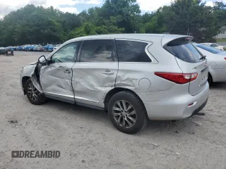 2015 Infiniti QX60 with VIN 5N1AL0MM6FC516052, listed as a Copart auction lot 61912455 with 98,007 mi miles and Salvage title. Bid and sale history available at DreamBid. Image 2.