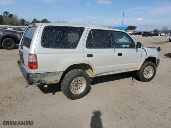 1997 Toyota 4Runner with VIN JT3GM84R0V0014289, listed as a Copart auction lot 47689215 with 0 mi miles and Salvage Title. Bid and sale history available at carsss.com. Image 3.