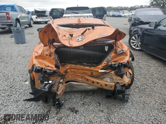 2023 Toyota GR86 10th Anniversary Special Edition with VIN JF1ZNBG13P9755173, listed as a Copart auction lot 45774915 with 6,934 mi miles and Salvage Title. Bid and sale history available at carsss.com. Image 6.
